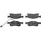 Centric Parts Premium Metallic Brake Pad W/Shims, 300.16292 300.16292 - alternate 1